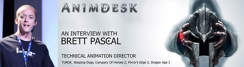 Animdesk Brett Pascal interview banner